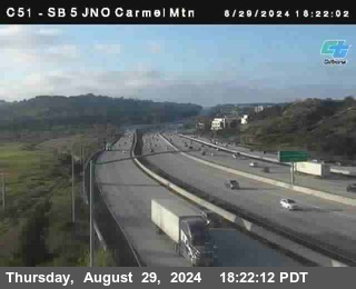 SB 5 at Carmel Mountain Rd.