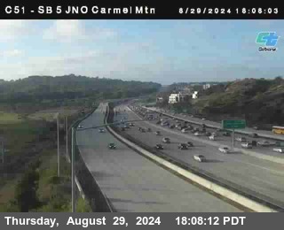 SB 5 at Carmel Mountain Rd.