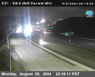 SB 5 at Carmel Mountain Rd.