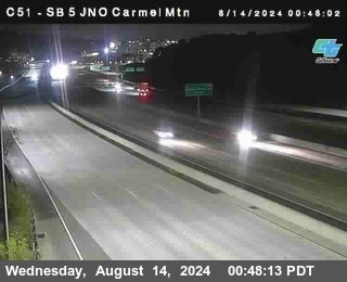 SB 5 at Carmel Mountain Rd.