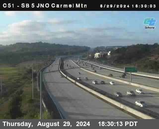 SB 5 at Carmel Mountain Rd.