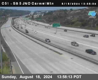 SB 5 at Carmel Mountain Rd.