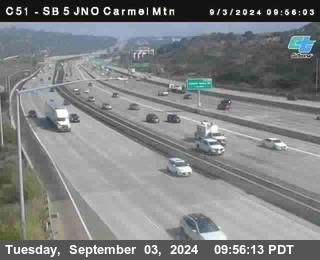 SB 5 at Carmel Mountain Rd.