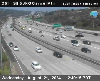 SB 5 at Carmel Mountain Rd.