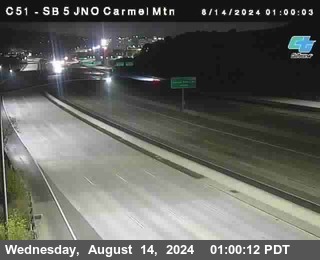 SB 5 at Carmel Mountain Rd.