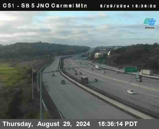 SB 5 at Carmel Mountain Rd.