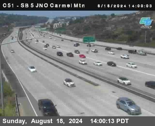 SB 5 at Carmel Mountain Rd.