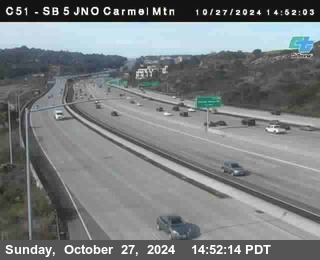 SB 5 at Carmel Mountain Rd.