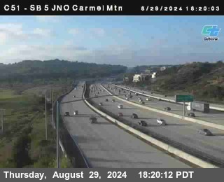 SB 5 at Carmel Mountain Rd.