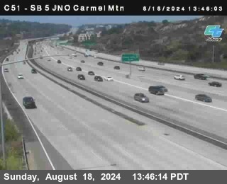 SB 5 at Carmel Mountain Rd.