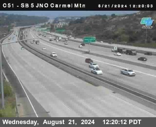 SB 5 at Carmel Mountain Rd.