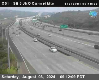 SB 5 at Carmel Mountain Rd.