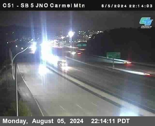 SB 5 at Carmel Mountain Rd.