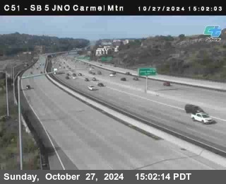 SB 5 at Carmel Mountain Rd.