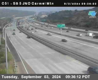 SB 5 at Carmel Mountain Rd.