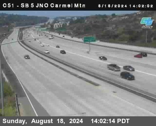 SB 5 at Carmel Mountain Rd.