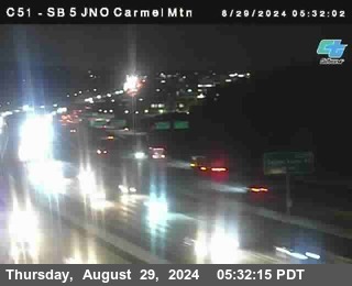 SB 5 at Carmel Mountain Rd.