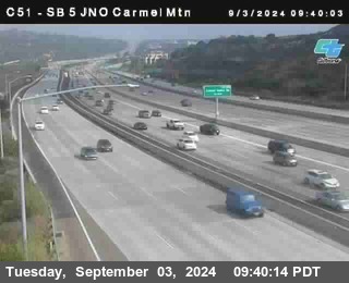 SB 5 at Carmel Mountain Rd.