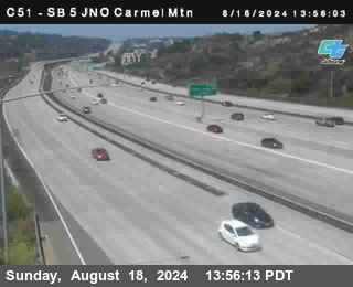 SB 5 at Carmel Mountain Rd.