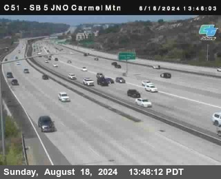 SB 5 at Carmel Mountain Rd.