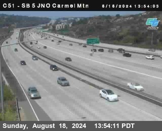 SB 5 at Carmel Mountain Rd.