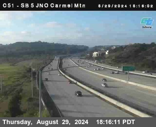 SB 5 at Carmel Mountain Rd.