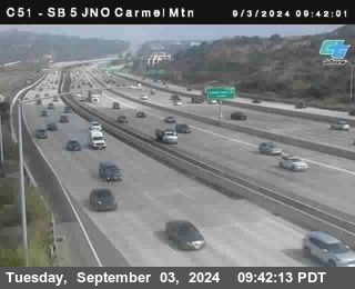 SB 5 at Carmel Mountain Rd.