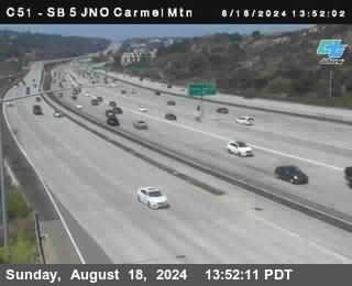 SB 5 at Carmel Mountain Rd.