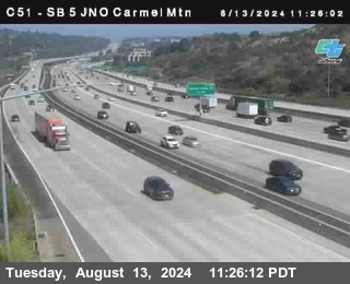 SB 5 at Carmel Mountain Rd.