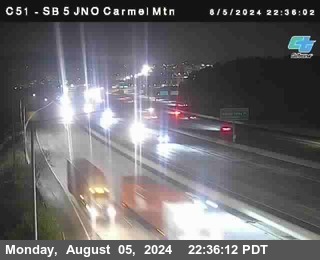 SB 5 at Carmel Mountain Rd.