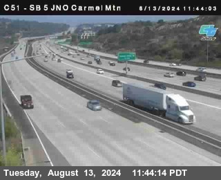 SB 5 at Carmel Mountain Rd.