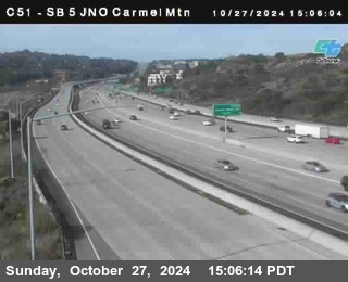 SB 5 at Carmel Mountain Rd.