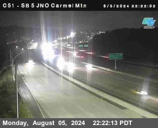 SB 5 at Carmel Mountain Rd.