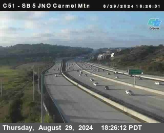 SB 5 at Carmel Mountain Rd.