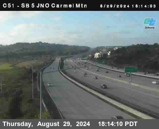 SB 5 at Carmel Mountain Rd.