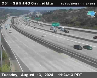 SB 5 at Carmel Mountain Rd.