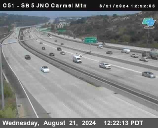 SB 5 at Carmel Mountain Rd.