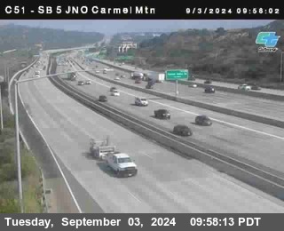 SB 5 at Carmel Mountain Rd.