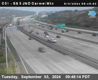 SB 5 at Carmel Mountain Rd.