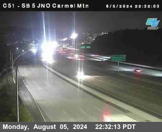 SB 5 at Carmel Mountain Rd.