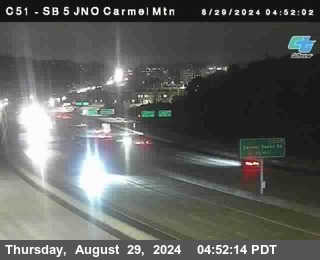 SB 5 at Carmel Mountain Rd.