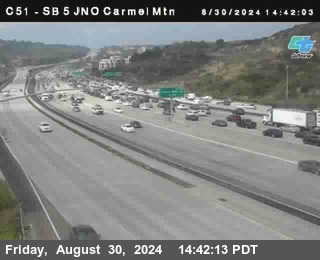 SB 5 at Carmel Mountain Rd.