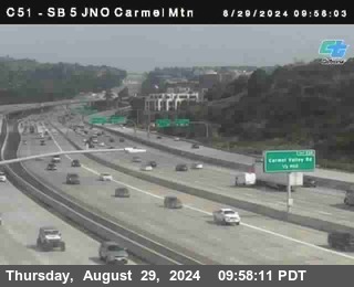 SB 5 at Carmel Mountain Rd.