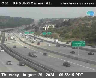 SB 5 at Carmel Mountain Rd.