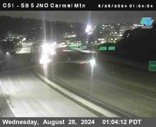 SB 5 at Carmel Mountain Rd.