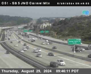 SB 5 at Carmel Mountain Rd.