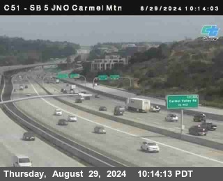 SB 5 at Carmel Mountain Rd.