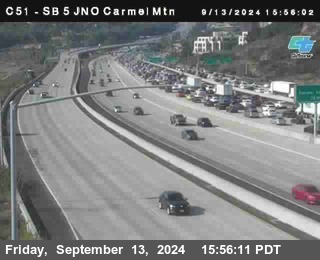 SB 5 at Carmel Mountain Rd.