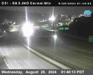 SB 5 at Carmel Mountain Rd.