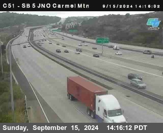 SB 5 at Carmel Mountain Rd.